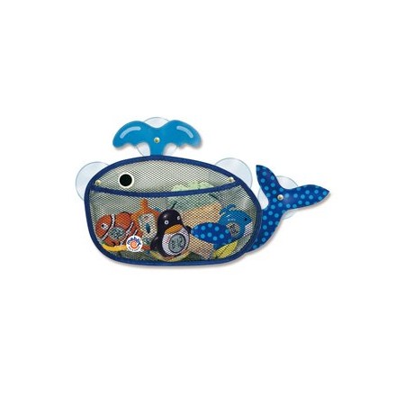 Mebby Moby-red de juguete de ballena