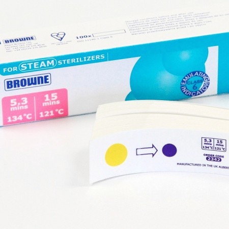 Suppléments biologiques de stérilisation de classe 6 de contrôle TST - 100 tests
