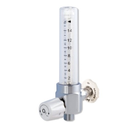 Flow tower 0 - 15 l/min for oxygen Afnor connection
