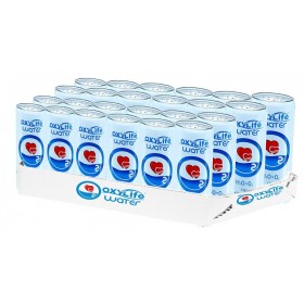 OXYLIFE WATER - Kiváló minőségű víz tiszta oxigénnel (120 mg/L) - 250 ml - 24 doboz