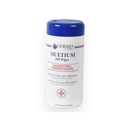 Salviettine disinfettanti - barattolo da 100 salviette - conf. 100 pz.