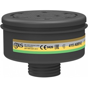 BLS 415 filters with ABEK2 class 1 protection - 4 RD40 / EN 148-1 filters