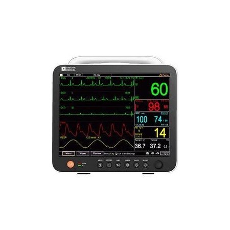 Gima K15 Touchscreen Multiparameter Monitor - ECG 12 Lead