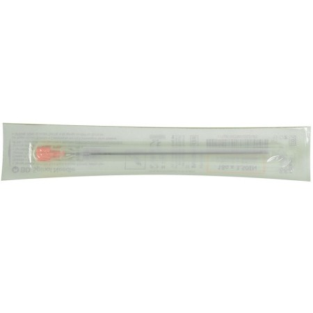 BD Quincke Aiguilles 18g - 1,2x90 mm - Rose - Pack 25 pièces