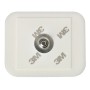 Électrodes en MOUSSE pré-gélifiées pour ECG 37x33 mm 3M RED DOT 2228 - Pack. à partir de 50 électrodes
