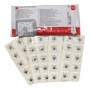 Électrodes en MOUSSE pré-gélifiées pour ECG 37x33 mm 3M RED DOT 2228 - Pack. à partir de 50 électrodes