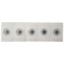 Electrodos desechables para ECG F9047/4F 28x44 mm Adaptador banana (bayoneta) de 4 mm - ESPUMA - adultos - 50 uds.