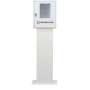 Stand for defibrillator cabinets