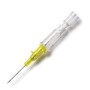 B.Braun Introcan 1-kierunkowe igły do kaniuli 24Gx19mm Żółte, bez płetw, PUR - 50 szt.