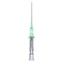 Aghi cannula 1 via B.Braun Introcan 18Gx45mm Verde, senza alette, in PUR - 50 pz.