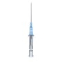 B.Braun Introcan Aiguilles de canule 1 voie 22Gx25mm Bleu, sans ailettes, en FEP - 50 pcs.