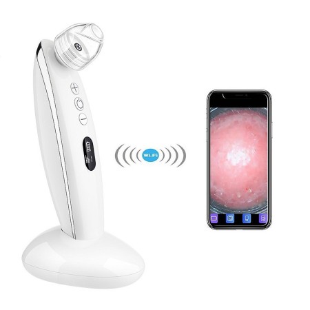 Blackhead Vacuum Cleaner with Microscope Camera for Smartphone