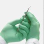 Gants en nitrile non poudrés verts EMNG - PALMPRO EXPERT 670 - 100 pcs.