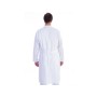 Blouse blanche - coton/polyester - homme - taille L - 1 pièce.