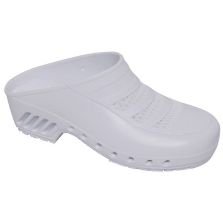 Sabots blancs - à trous - 35 - 1 paire
