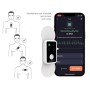 1 csatornás kardionikus EKG AFIB-vel és Bluetooth-szal