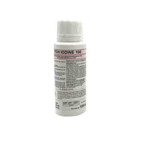 Povi-Jod 100 Antiseptikum - 125 ml - Biozid - Packung ab 24 Stk.