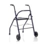 Foldable Painted Steel Rollator - 2 Wheels - With Seat And Basket - Zeus