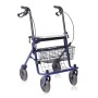Rollator Pieghevole In Acciao Verniciato - 4 Ruote - Dyone