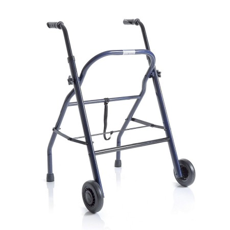Klapprollator aus lackiertem Stahl – 2 Räder – Poseidon