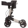 Fällbar rollator I Grålackerad Aluminium - Ocean 2.0