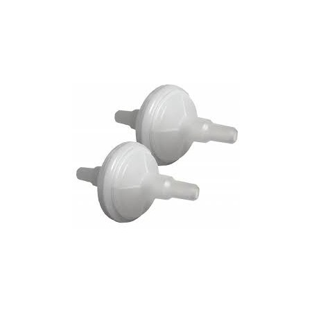Set von 2 antibakteriellen hydrophoben Ersatzfiltern für Port A Saugflaem-Staubsauger