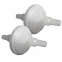 Lot de 2 filtres de rechange hydrophobes antibactériens pour aspirateur Port A Vacuum Flaem