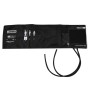 Bracciale obesi + polmone 2 tubi 62x17,5 cm -nylon nero