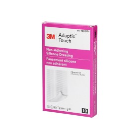 Adaptic Touch 3M nicht haftender Silikonverband 7,6 x 5 cm – Packung. 10 Stk.