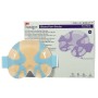 Tegaderm 3m schuimverband met siliconenranden 15x17 cm - verpakking. 10 stuks.