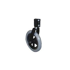 Ruota anteriore Sinistra 200x32 con forcella per carrozzina Mediland K300/K400 LGH