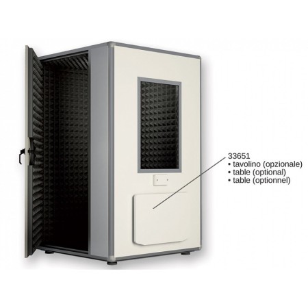 Cabina audiometrica pro 30 - 132x132x242 cm