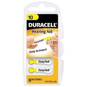 HEARING AID 10 DURACELL - ACUSTICA 10 - BLISTER 6 PILE