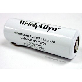 Batteria ricaricabile Welch Allyn 72200 per manici di otoscopi, oftalmoscopi e laringoscopi