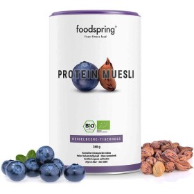 Muesli Proteico Mirtilli e mandorle di terra foodspring - Barattolo 360g