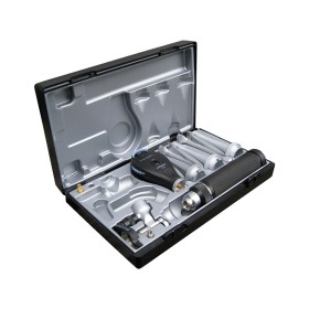 Set oto-oftalmo veterinario riester hl 2,5v manico aa - 3861