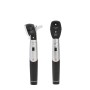 Set mini 3000 LED - Oftalmoscopio + Otoscopio (F.O.) + 2 Manici a batterie