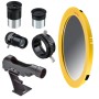 Telescopio riflettore newtoniano Bresser Spica 130/1000 EQ3 con set di filtri