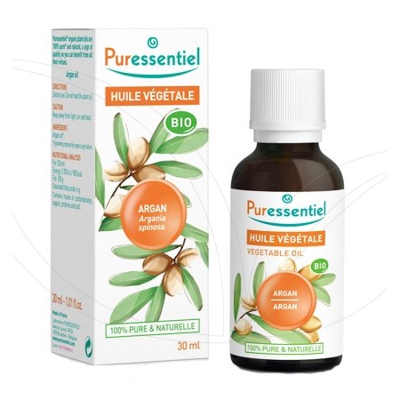 Puressentiel Olio Vegetale Argan Argania Spinosa  - 50 ml