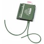 Bracciale ERKA Rapid Velcro con D-Ring verde 2 tubi separati