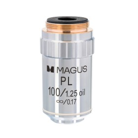 Obiettivo planare all’infinito MAGUS MP100 OIL 100x/1,25 ∞/0,17