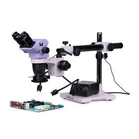 Microscopio stereoscopico MAGUS Stereo 8BR per riparazione elettronica