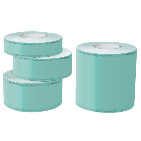 Flad steriliseringsrulle 7,5 cm x 200 m