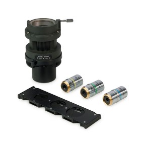 Dispositivo MAGUS HCM360 per lavorare con il contrasto di modulazione Hoffman, con set di obiettivi