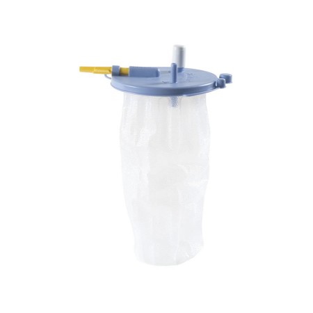 Sacca monouso 2 litri con coperchio - 1 pz.