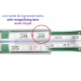 Shaker con lente di ingrandimento per termometro ecologico - conf. 24 pz.