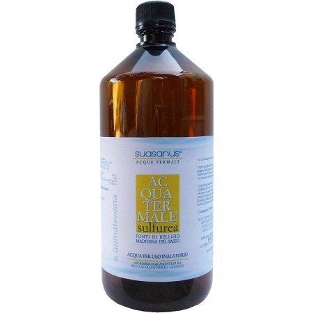 Suasanus Zwavelhoudend Thermaal Water voor inhalatie en spuitbus gebruik 1000 ml