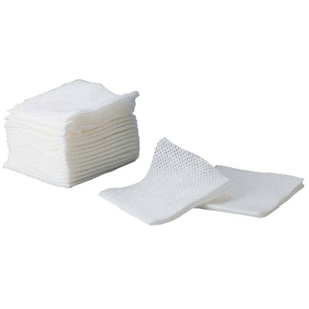 Compresse garza cotone - 10x10 cm - 8 veli - 10 pacchi da 100 - conf. 1000 pz.